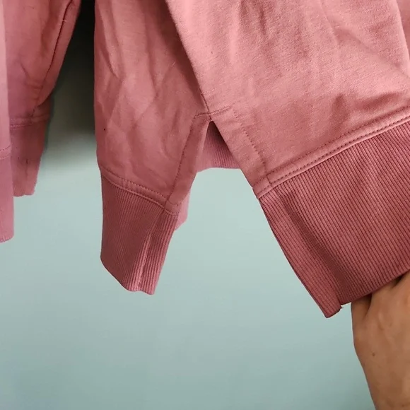 🛍️5/$20🛍️ Athletic Works Hoodie Sweatshirt Pink 1X 16W 18W NWOT - Picture 3 of 6